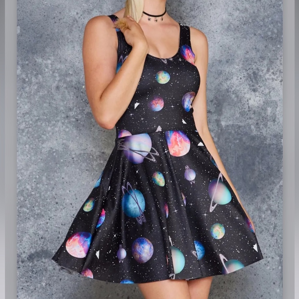 PAPER UNIVERSE SCOOP SKATER DRESS - LIMITED